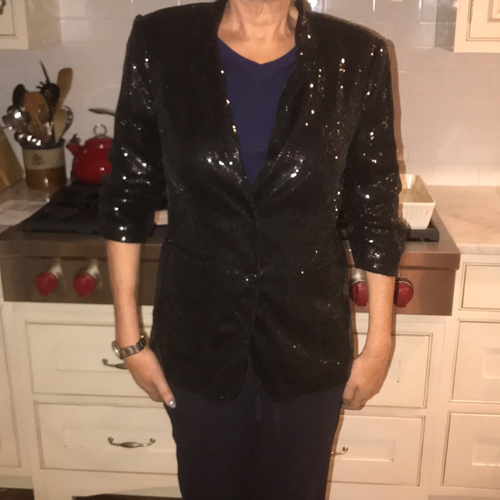 sequin jacket